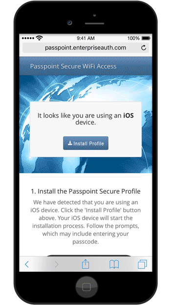 iOS-passpoint-mini-demo